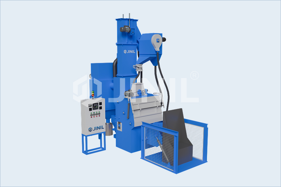Airless Shot Blasting Machine - Tumble Type With Loader Arrangement